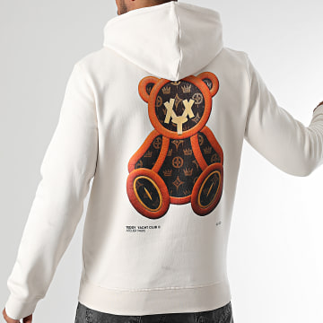 Teddy Yacht Club - Sudadera con capucha Premium Lthr Beige
