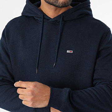 Tommy Jeans - Sweat Capuche Flag 0742 Bleu Marine