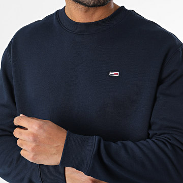 Tommy Jeans - Sweat Crewneck Flag Fleece 0741 Bleu Marine