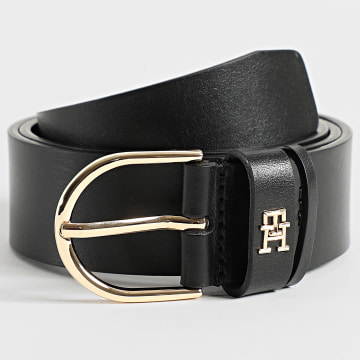 Tommy Hilfiger - Ceinture Femme Essential Effortless 6837 Noir Doré