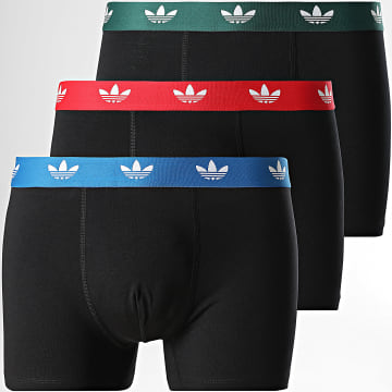 Adidas Originals - Lot De 3 Boxers JK3871 Noir