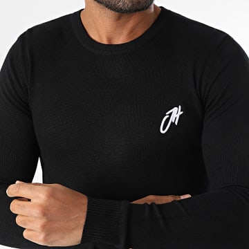 John H - Pull 050 Noir Blanc