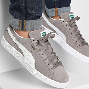 Puma - Zapatillas Suede Classic 399781 Cast Iron Puma White - Ryses