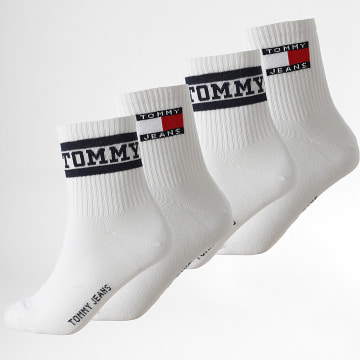 Tommy Jeans - Lot De 4 Paires De Chaussettes 701235903 Blanc