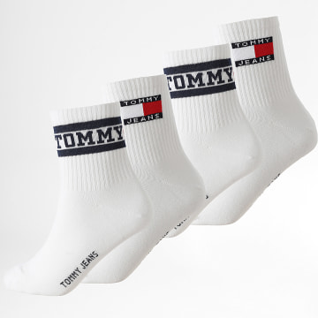 Tommy Jeans - Lot De 4 Paires De Chaussettes 701235903 Blanc