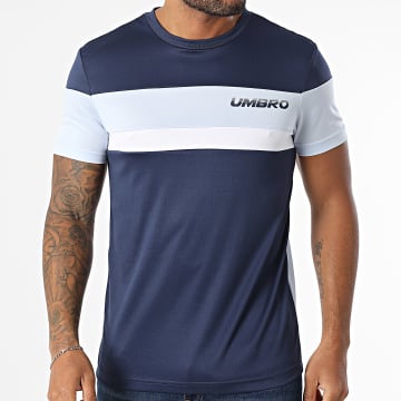 Umbro - Maglietta 1211620-60 blu navy bianco chiaro