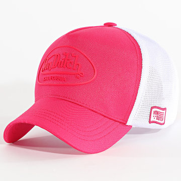 Von Dutch - Cappello Trucker rosa fluo bianco fluo