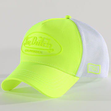 Von Dutch - Cappello Trucker Fluo Giallo Fluo Bianco