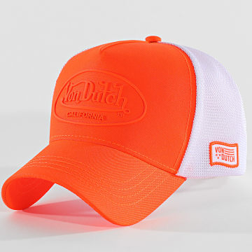 Von Dutch - Cappello Trucker arancione fluo bianco fluo