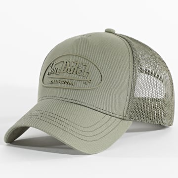 Von Dutch - Trucker Log Cap Khaki Grün