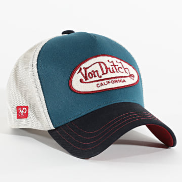 Von Dutch - Trucker Cap Terry 06 Entenblau Marineblau Beige