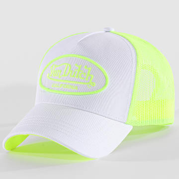 Von Dutch - Cappello Trucker Fluo Bianco Giallo Fluo
