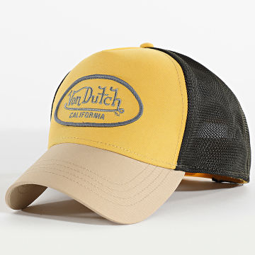 Von Dutch - Trucker Cap Poly 02 Gelb Grün Khaki Beige