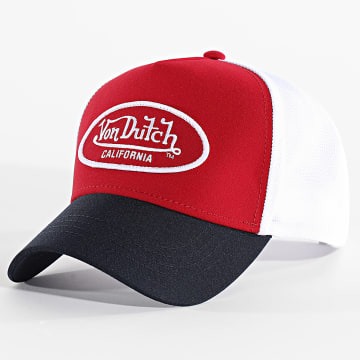 Von Dutch - Trucker Cap Poly 04 Rot Weiß Marineblau
