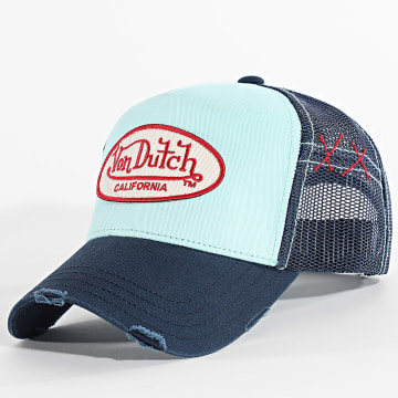 Von Dutch - Cappello da camionista usato 01 Blu chiaro Navy