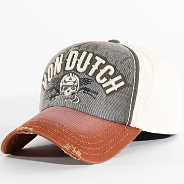 Von Dutch - Xavier 01 Cappello verde cachi beige cammello