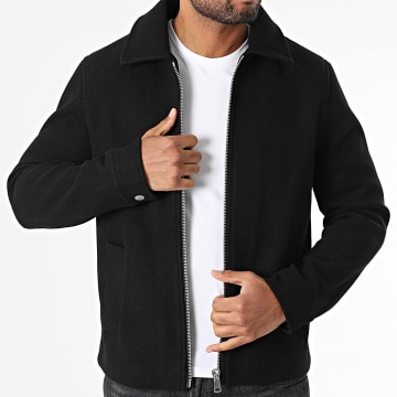 Frilivin - 310 Giacca nera con zip
