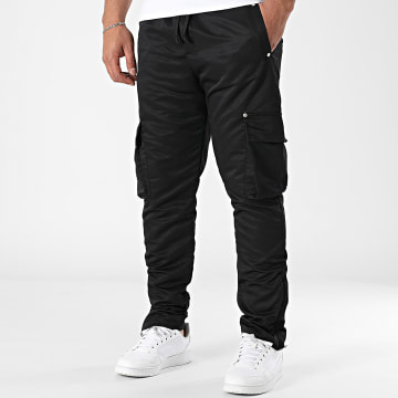 Ikao - 036 Pantalones Cargo Negros
