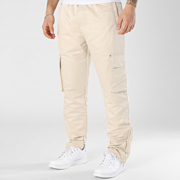 Ikao - 036 Pantalones Cargo Beige