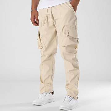 Ikao - 038 Pantalones Cargo Beige