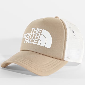 The North Face - A3FM3 Beige Blanco Logo Trucker Cap