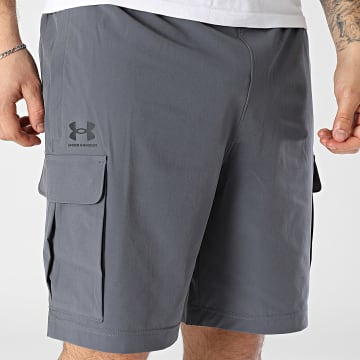 Under Armour - Pantalones cortos Vibe Woven Cargo 1386560 Gris carbón