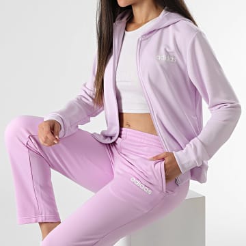 Adidas Sportswear - Ensemble De Survetement Femme Linear JD2700 Violet