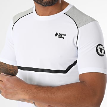 Comme Des Loups - Maillot Baltirun Blanc Gris