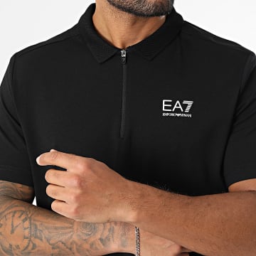 EA7 Emporio Armani - Polo Manches Courtes 7M000125-AF13956 Noir