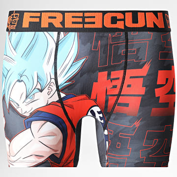 Freegun - Dragon Ball Super Boxer Nero Azzurro Arancione