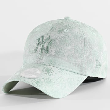 New Era - Cappello floreale da donna 9Twenty NY 60595377 Verde chiaro