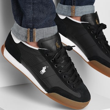 Polo Ralph Lauren - Hester Zwart Wit Sneakers