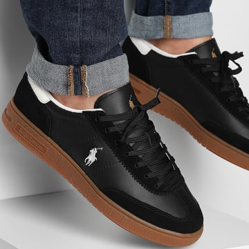 Polo Ralph Lauren - Baskets Bedford Black White