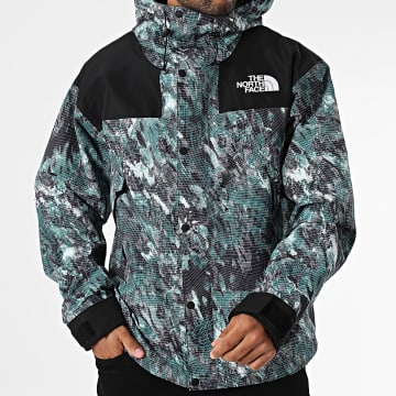 The North Face - Veste Zippée Capuche Dryvent Mono A88XF Vert Noir