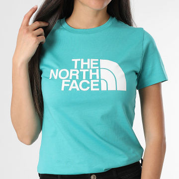 The North Face - Easy Tee Donna A8A6D Blu Turchese