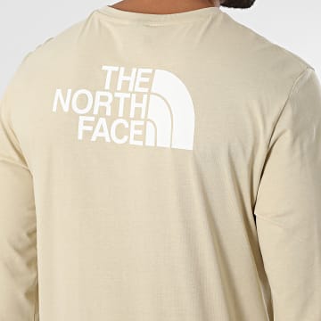 The North Face - Tee Shirt Manches Longues Easy A8A6F Beige