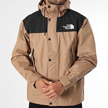 The North Face - Veste Zippée Capuche Reign On A8B5G Marron Clair