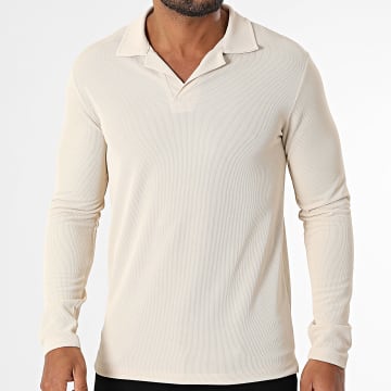 Uniplay - Polo Langarm 183 Beige