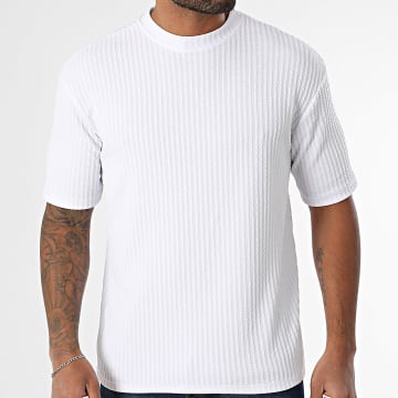 Uniplay - 181 Camiseta oversize de rayas blancas