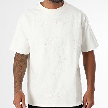 Uniplay - Camiseta oversize grande 185 beige claro