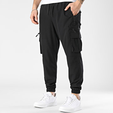 Zelys Paris - Pantalon Cargo Garko Noir