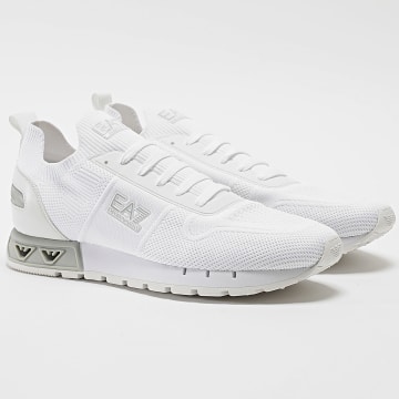 EA7 Emporio Armani - X8X171-XK373 Blanco Gris Violeta Training Sneakers