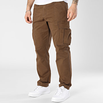 John H - Pantalon Cargo 101 Marron