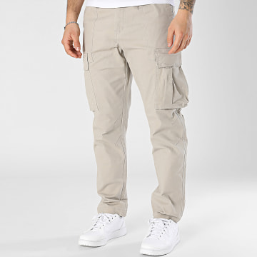 John H - Pantaloni Cargo 101 Beige