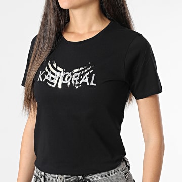 Kaporal - Tee Shirt Femme Eloa Noir