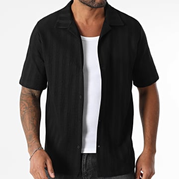 KZR - Chemise Manches Courtes Noir