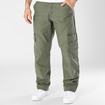 Levi's - 568™ Pantaloni Cargo Jean verde cachi dal taglio morbido