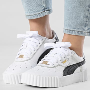 Puma - Baskets Femme Carina 3.0 Luxe 400724 Puma White Puma Black