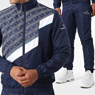 Sergio Tacchini - Ensemble De Survetement Spirale 40879 Bleu Marine