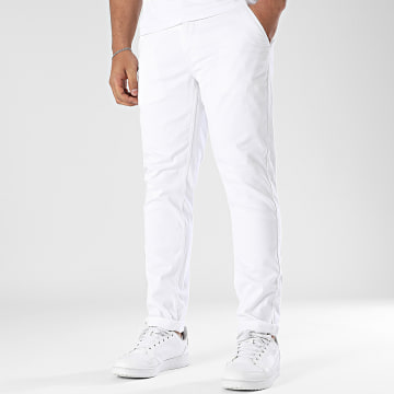 American People - Motor 111-01 Pantaloni Chino Bianco